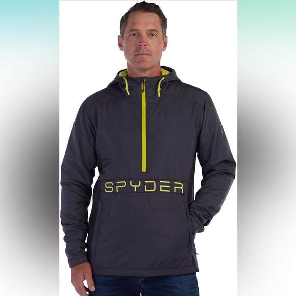 Spyder‎ Men's Force Insulated Anorak Ski Jacket Windbreaker Size M